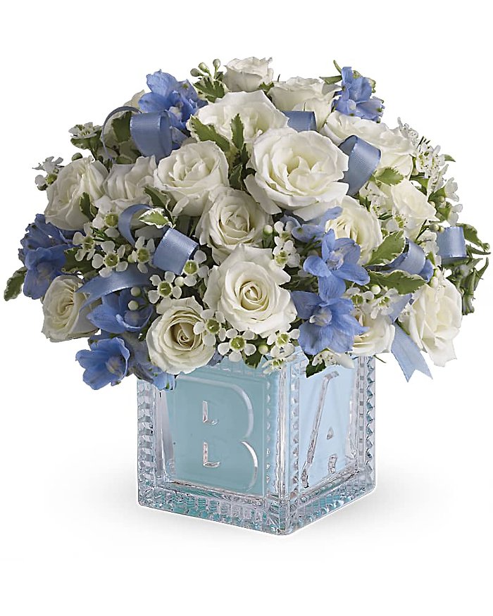 Baby\'s First Block by Teleflora - Blue